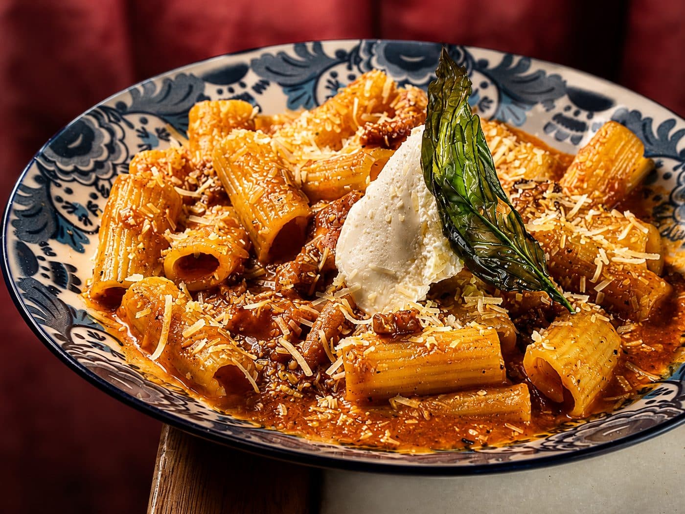 Pasta a la rueda